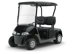 EZGO Freedom RXV Black electric golf cart with LED Lights Accessory