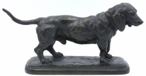 Bronze dog