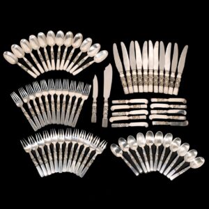 Georg Jensen Sterling Flatware Service