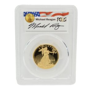 Michael Reagan 2010-W Gold Eagle Coin