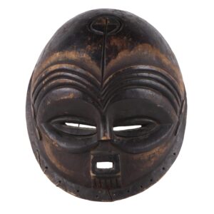 Large Carved Hardwood African Mask