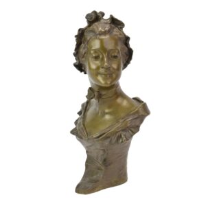 Bronze Bust of Woman