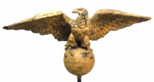 19th century copper eagle