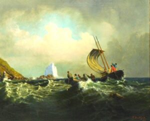 William Bradford oil painting on canvas