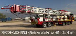 022 SERVICE KING SK575 Service Rig - DY2