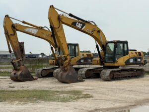 CAT 320D and 320C Excavators