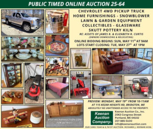 Keenan Auction Company Auction 25-64