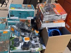 Pallet of Assorted Home Landscaping Items