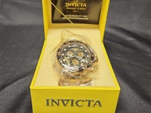 Invicta Model No. 19837 Analog Watch, Gold In Color