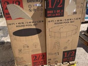 BestWay 18FT X 48In / 5.49 M x 1.22 Round Pool Set