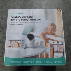 VistaView Lite Smart WiFi Baby Monitor - 4 720P Sp