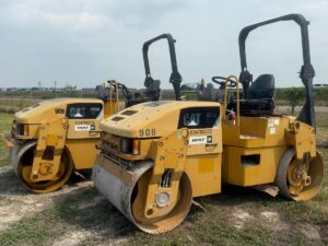 CAT CB34 Double Smooth Drum Rollers