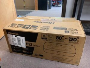Hisense PL1 UST Projector, 80