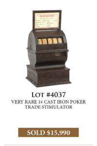 Coin-Operated Items Auction