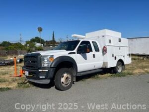 2014 Ford F-550 Utility Truck
