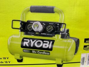 RYOBI 18V 1 Gallon Cordless Air Compressor
