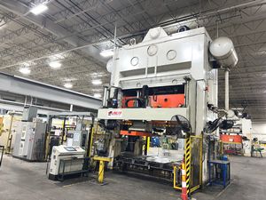 800 Ton USI Clearing Press