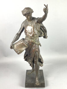 Emile Louis Picault Bronze 'Vincere'