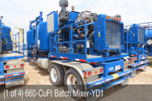 660-CuFt Batch Mixers-YD1