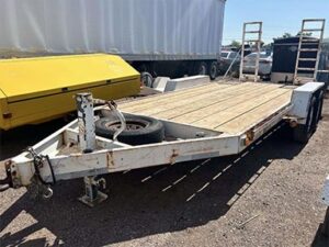 2008 Fleming Trailer T516 Flatbed Trailer