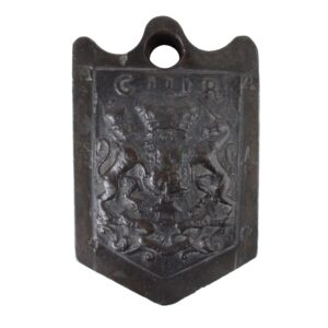 Rare George III Bronze 7lb Wool-Weight