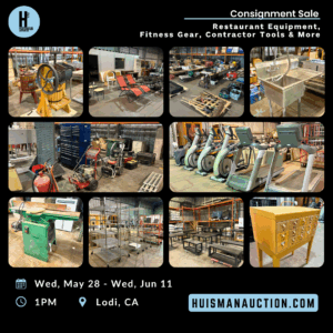 Consignment Sale of Restaurant Equipment