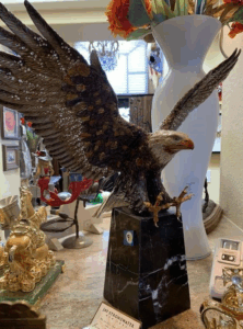 Jay Strongwater Eagle statue with COA.