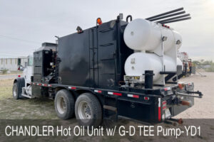 CHANDLER Hot Oil Unit with G.DENVER TEE Pump-YD1
