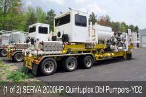SERVA 2000HP Quintuplex Double Pumpers-YD2