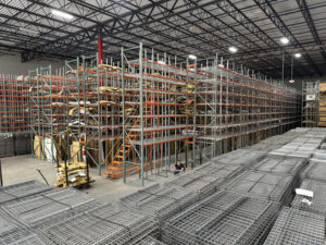 Pallet Rack & Wire Decking