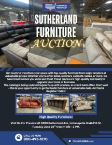 Sutherland Furniture Auction Image 1