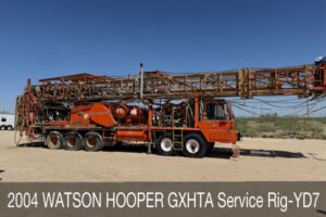 2004 WATSON HOOPER GXHTA Service Rig-YD7
