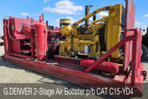 G.DENVER 2-Stage Air Booster with CAT C15-YD4