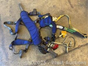 Safety Harness With Assorted Rigging Attachments