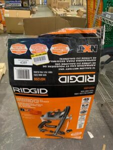 RIDGID 12 Gallon 5.0 Peak HP NXT Shop Vacuum
