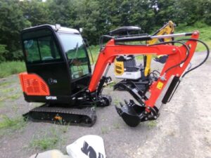 Palletized Stone, Excavator & Attachment Auction