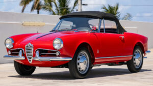 1960 Alfa Romeo Giulietta Spider Veloce