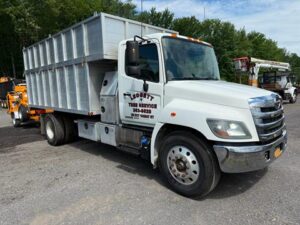 2014 HINO 268A DUMP TRUCK