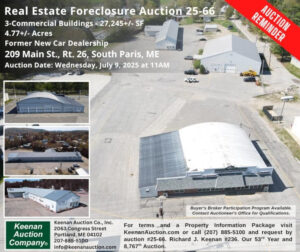 Keenan Auction Company Auction 25-66 Reminder 2