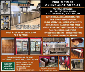 Keenan Auction Company Auction 25-99 Reminder