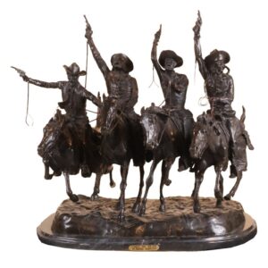 After Frederic Remington, Bronze Sculpture