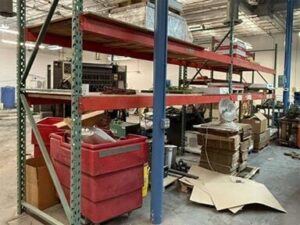 3-Section of Pallet Racking