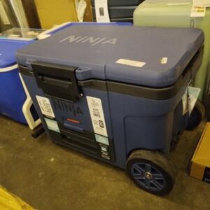 Ninja FrostVault Blue 45 qt. Cap. Roller Cooler