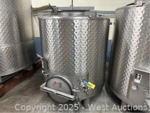 Westec 510 Gallon Stainless Steel Jacketed Tank