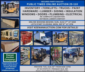 Keenan Auction Company Auction 25-110