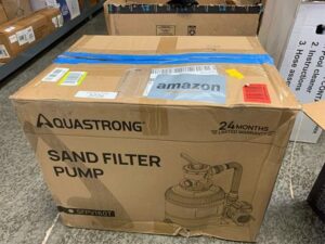 AQUASTRONG 16in Sand Filter Pump for Above Ground