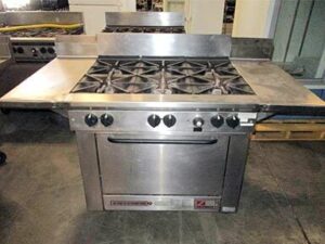 SOUTHBEND 400 Series HD 6-Burner Restaurant Range-Gas
