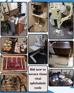 Ophthalmology Equipment Auction Preview
