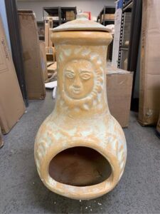 Wiosi Medium Chiminea Outdoor Fireplace
