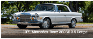 1971 Mercedes-Benz 280SE 3.5 Coupe